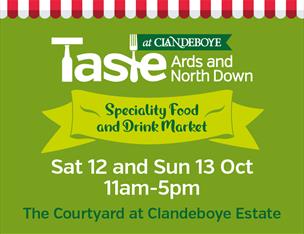 Taste AND at Clandeboye promotional graphic