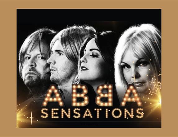 Abba Sensations live music performance at Studio 1a, Bangor Drama Club