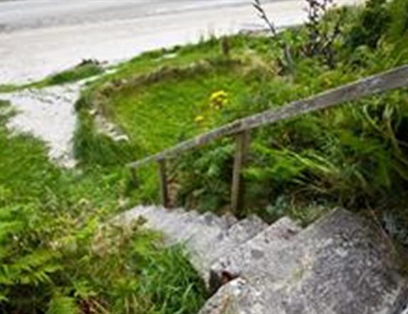 Steps to beach