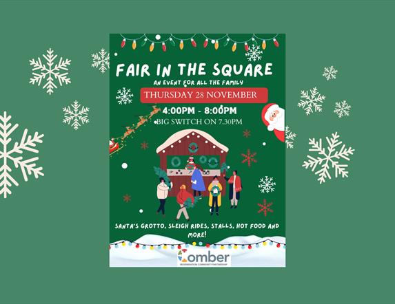 Comber Fair in the Square poster 2024