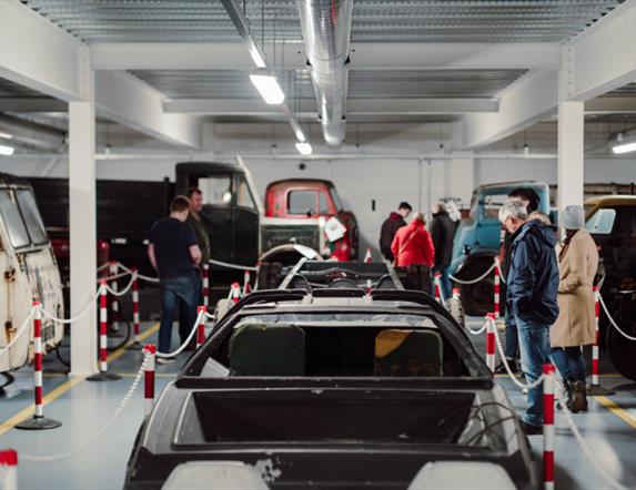 Behind the scenes at the Ulster Transport Museum Store