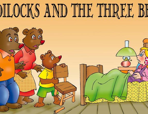 Goldilocks and the Three Bears pantomime fun