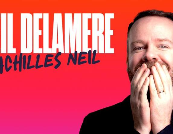 Neil Delamere comedian 2nd night at Portico