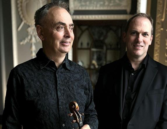 Simon Leach organist and Ben Holland violinist