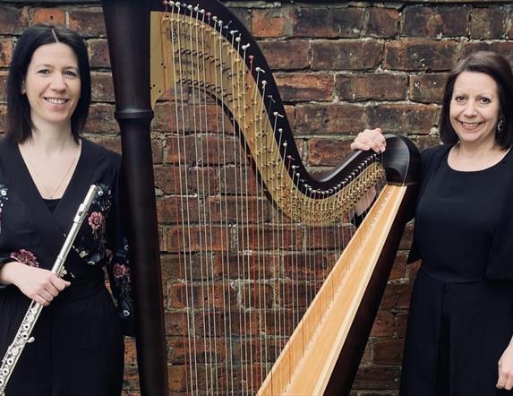 The Clyde Duo flute and harp