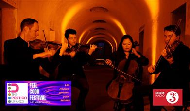 The Calidore String Quartet ensemble