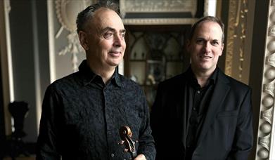 Simon Leach organist and Ben Holland violinist