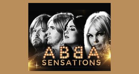 Abba Sensations live music performance at Studio 1a, Bangor Drama Club