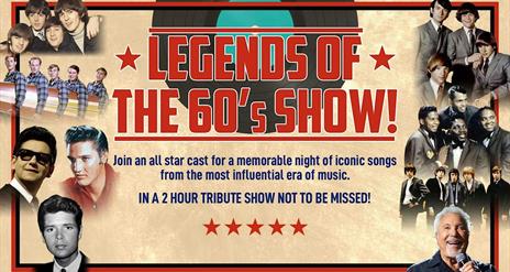 Legends of the 60s show iconic hits tribute