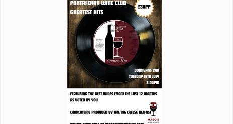 Portaferry Wine Club: Greatest Hits