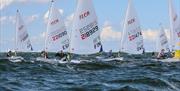 European youth sailing championships - ILCA6 class - dinghies racing