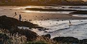 Groomsport Beach at sunset