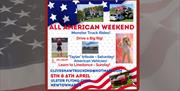 All American Weekend with Monster Trucks ad promotion