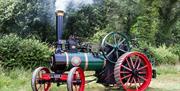 Steam powered tractor